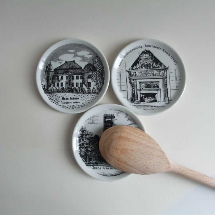Ceramic Spoon Rest - German Places of Interest