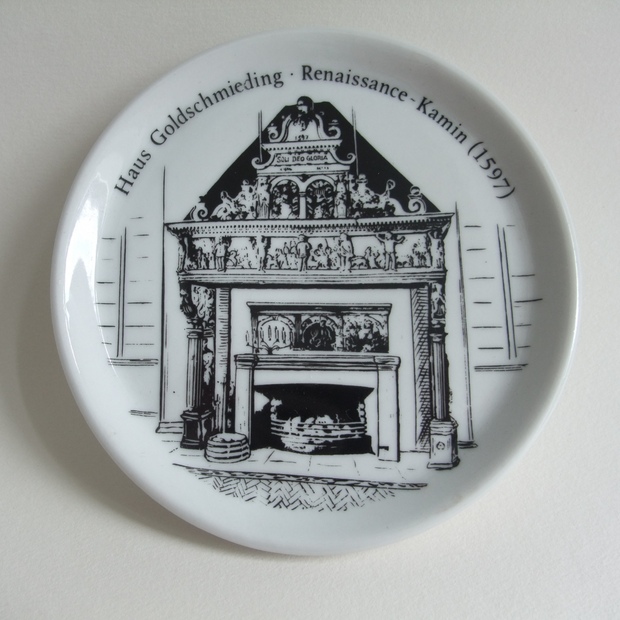 Ceramic Spoon Rest - German Places of Interest